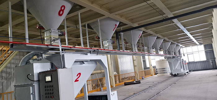 原料稱(chēng)重跑車(chē)